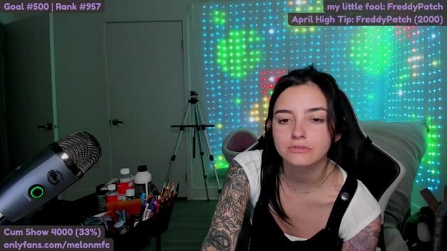 Gallery image thumbnail from Melon's myfreecams stream on, 04/27/2025, 02:18 image 20 of 20