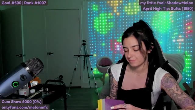 Gallery image thumbnail from Melon's myfreecams stream on, 04/27/2025, 02:18 image 10 of 20
