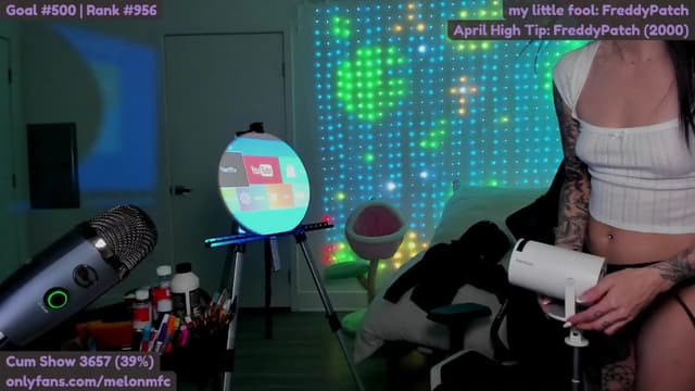Gallery image thumbnail from Melon's myfreecams stream on, 04/27/2025, 03:49 image 13 of 20