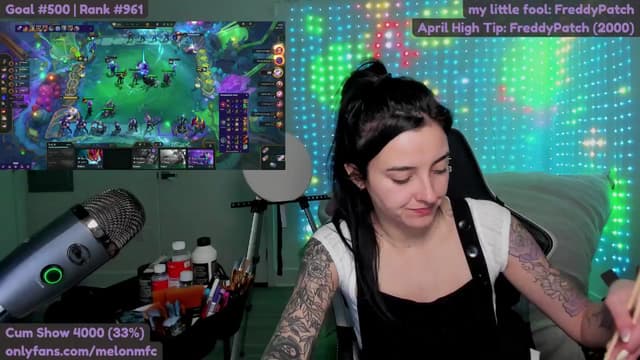 Gallery image thumbnail from Melon's myfreecams stream on, 04/27/2025, 03:49 image 2 of 20