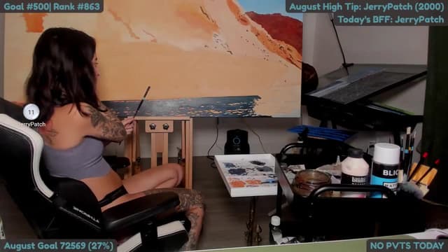 Gallery image thumbnail from Melon's myfreecams stream on, 08/23/2025, 04:14 image 11 of 20