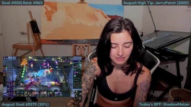 Gallery image thumbnail from Melon's myfreecams stream on, 08/27/2025, 20:02 image 6 of 20