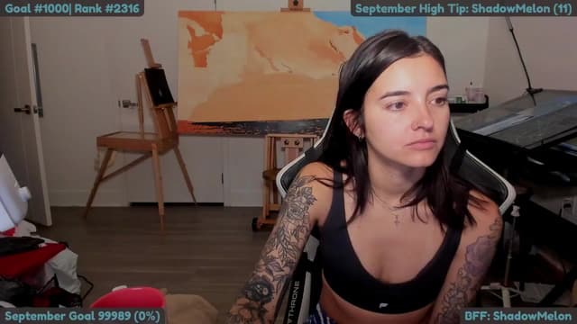 Gallery image thumbnail from Melon's myfreecams stream on, 09/01/2025, 20:00 image 3 of 20