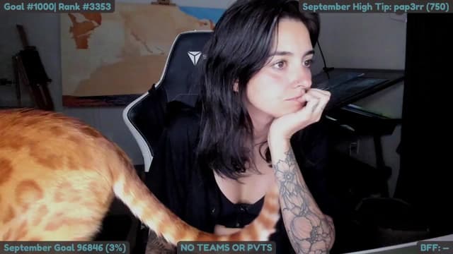 Gallery image thumbnail from Melon's myfreecams stream on, 09/16/2025, 01:35 image 3 of 20