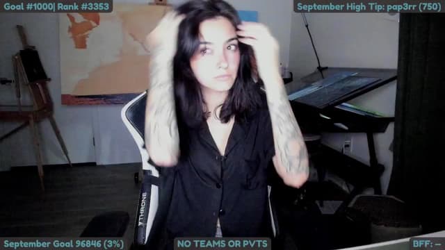 Gallery image thumbnail from Melon's myfreecams stream on, 09/16/2025, 01:35 image 2 of 20