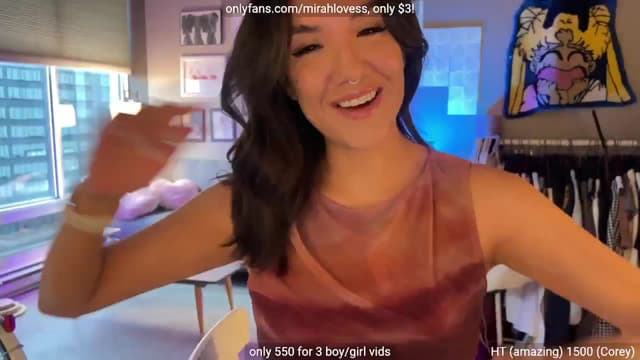 Gallery image thumbnail from Mirah's myfreecams stream on, 06/23/2025, 01:25 image 9 of 20