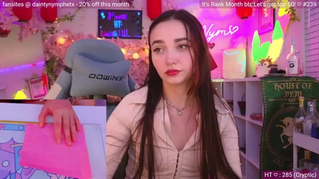 Gallery image thumbnail from Nym_x's myfreecams stream on, 03/04/2024, 03:47 image 18 of 20