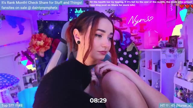 Gallery image thumbnail from Nym_x's myfreecams stream on, 07/05/2024, 03:39 image 16 of 20