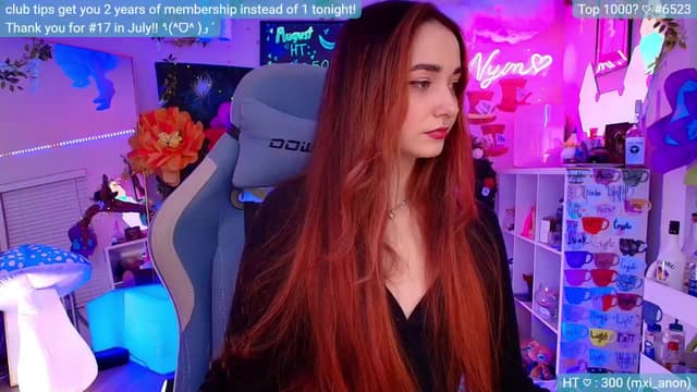 Gallery image thumbnail from Nym_x's myfreecams stream on, 08/25/2024, 07:29 image 8 of 20