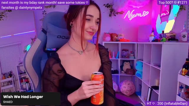 Gallery image thumbnail from Nym_x's myfreecams stream on, 11/16/2024, 04:49 image 12 of 20