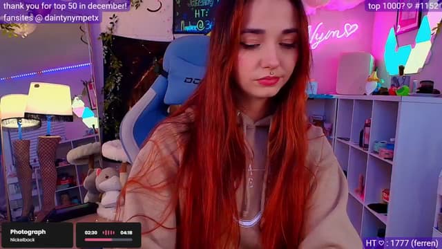 Gallery image thumbnail from Nym_x's myfreecams stream on, 01/25/2025, 05:38 image 11 of 20
