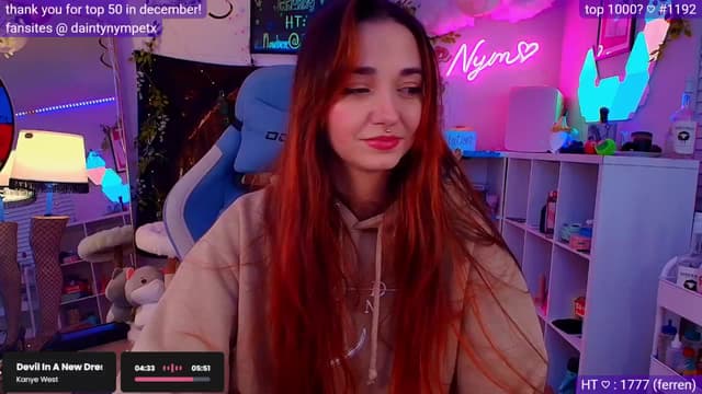 Gallery image thumbnail from Nym_x's myfreecams stream on, 01/25/2025, 05:38 image 2 of 20