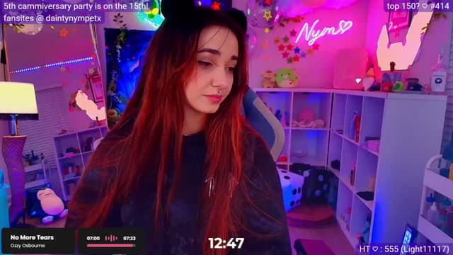 Gallery image thumbnail from Nym_x's myfreecams stream on, 03/06/2025, 04:31 image 18 of 20