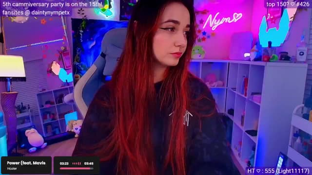 Gallery image thumbnail from Nym_x's myfreecams stream on, 03/06/2025, 04:31 image 2 of 20