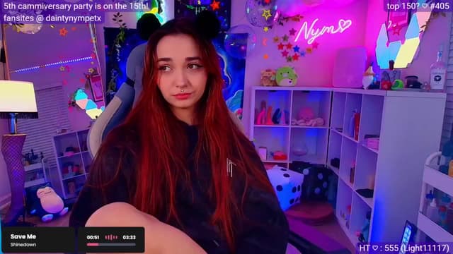 Gallery image thumbnail from Nym_x's myfreecams stream on, 03/06/2025, 04:31 image 8 of 20