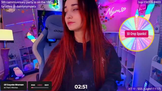 Gallery image thumbnail from Nym_x's myfreecams stream on, 03/06/2025, 04:31 image 20 of 20
