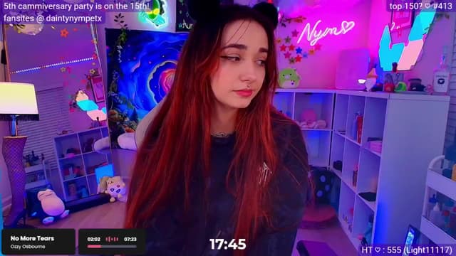 Gallery image thumbnail from Nym_x's myfreecams stream on, 03/06/2025, 04:31 image 17 of 20