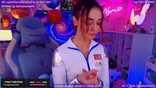 Gallery image thumbnail from Nym_x's myfreecams stream on, 03/09/2025, 05:08 image 18 of 20