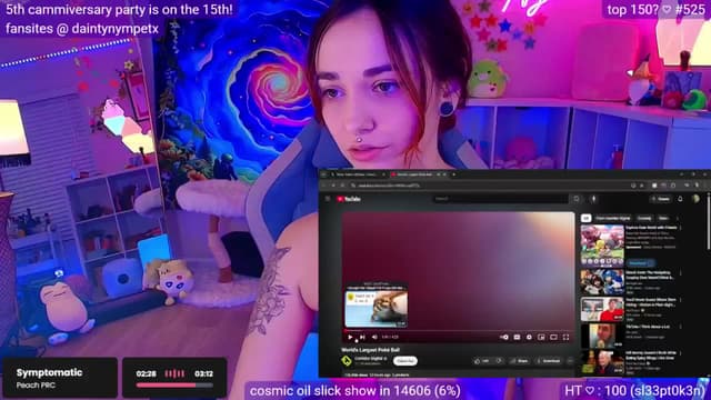 Gallery image thumbnail from Nym_x's myfreecams stream on, 03/10/2025, 04:48 image 12 of 20