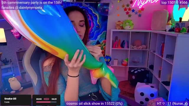 Gallery image thumbnail from Nym_x's myfreecams stream on, 03/13/2025, 04:06 image 4 of 20