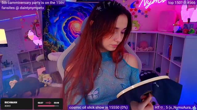 Gallery image thumbnail from Nym_x's myfreecams stream on, 03/13/2025, 04:06 image 3 of 20
