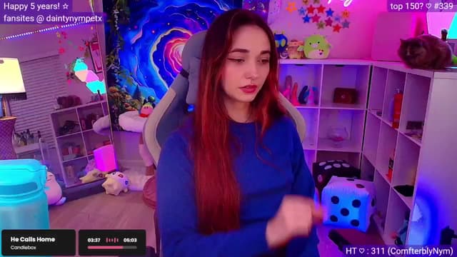 Gallery image thumbnail from Nym_x's myfreecams stream on, 03/29/2025, 04:07 image 6 of 20