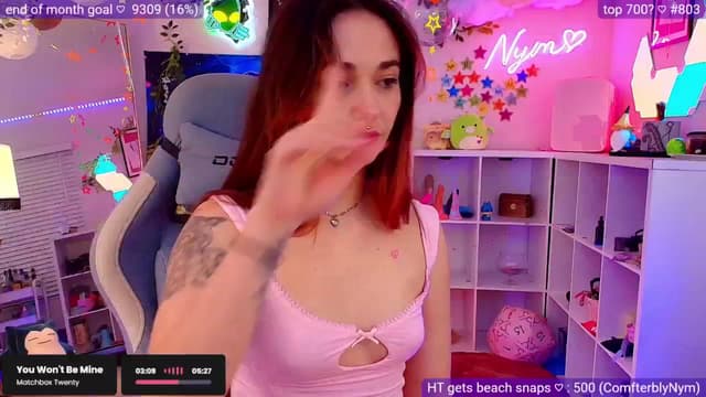 Gallery image thumbnail from Nym_x's myfreecams stream on, 04/28/2025, 04:49 image 11 of 20