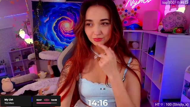 Gallery image thumbnail from Nym_x's myfreecams stream on, 05/22/2025, 03:34 image 18 of 20