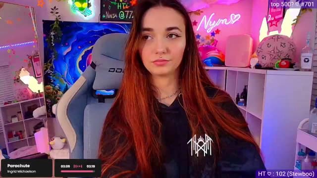 Gallery image thumbnail from Nym_x's myfreecams stream on, 05/24/2025, 03:51 image 8 of 20