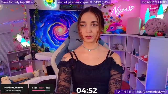 Gallery image thumbnail from Nym_x's myfreecams stream on, 06/16/2025, 04:18 image 20 of 20