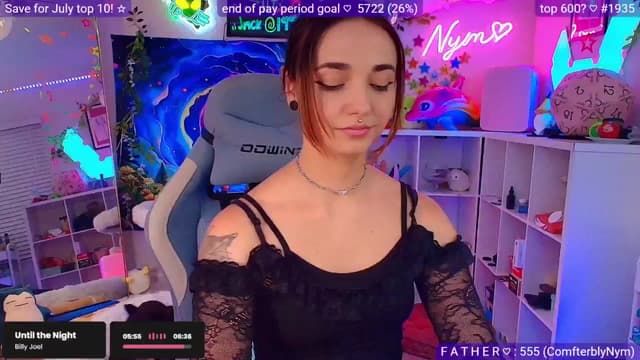 Gallery image thumbnail from Nym_x's myfreecams stream on, 06/16/2025, 04:18 image 14 of 20