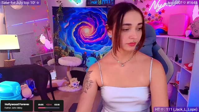 Gallery image thumbnail from Nym_x's myfreecams stream on, 06/22/2025, 04:23 image 10 of 20
