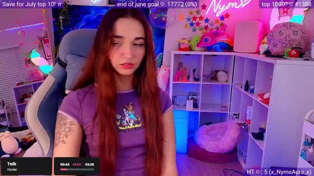 Gallery image thumbnail from Nym_x's myfreecams stream on, 06/26/2025, 04:11 image 1 of 20