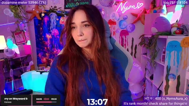Gallery image thumbnail from Nym_x's myfreecams stream on, 07/23/2025, 04:22 image 18 of 20