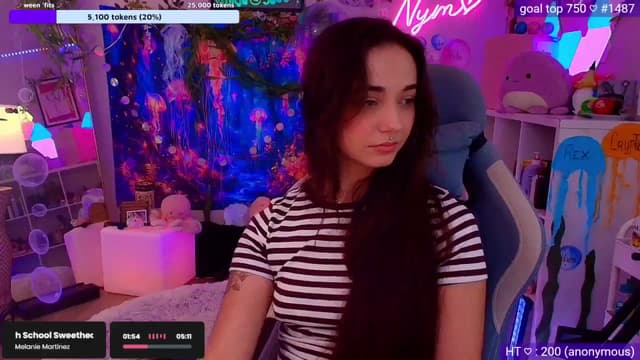 Gallery image thumbnail from Nym_x's myfreecams stream on, 08/21/2025, 04:16 image 9 of 20