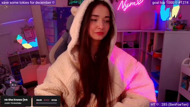 Gallery image thumbnail from Nym_x's myfreecams stream on, 11/30/2025, 05:06 image 6 of 20