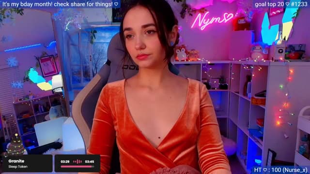 Gallery image thumbnail from Nym_x's myfreecams stream on, 12/01/2025, 08:22 image 4 of 20