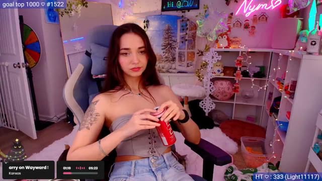 Gallery image thumbnail from Nym_x's myfreecams stream on, 01/24/2026, 05:18 image 1 of 20
