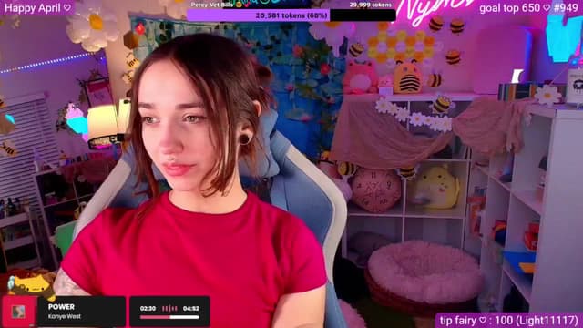 Gallery image thumbnail from Nym_x's myfreecams stream on, 04/23/2026, 02:53 image 4 of 20