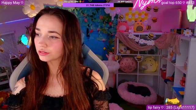 Gallery image thumbnail from Nym_x's myfreecams stream on, 05/03/2026, 04:42 image 8 of 20