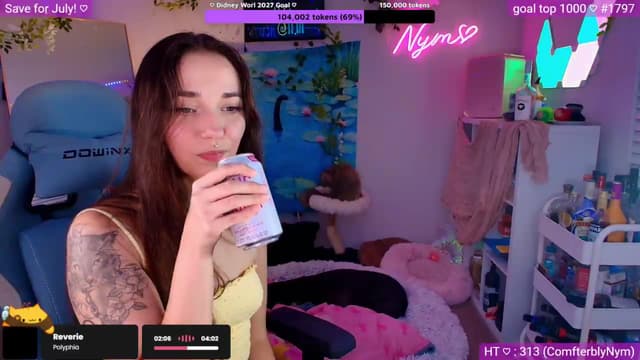 Gallery image thumbnail from Nym_x's myfreecams stream on, 06/06/2026, 02:39 image 16 of 20