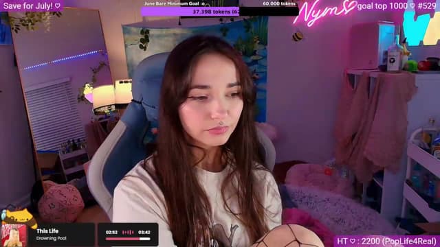 Gallery image thumbnail from Nym_x's myfreecams stream on, 06/15/2026, 04:07 image 10 of 20