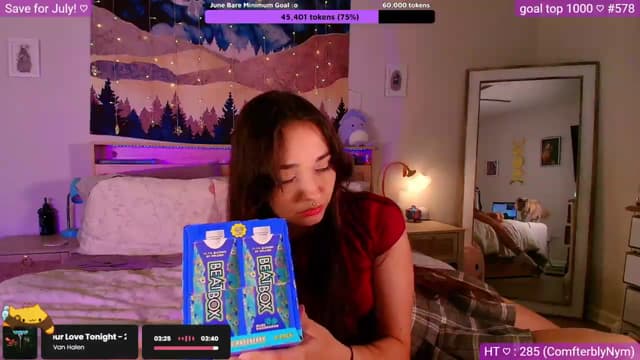 Gallery image thumbnail from Nym_x's myfreecams stream on, 06/20/2026, 04:38 image 6 of 20