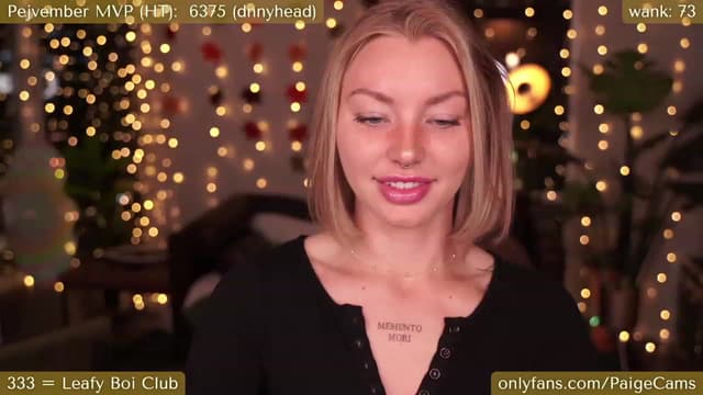 Gallery image thumbnail from Paige's myfreecams stream on, 11/09/2023, 02:41 image 8 of 20