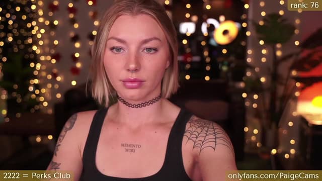 Gallery image thumbnail from Paige's myfreecams stream on, 11/23/2023, 02:34 image 1 of 20