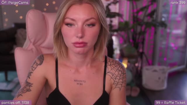 Gallery image thumbnail from Paige's myfreecams stream on, 09/13/2024, 04:07 image 3 of 20