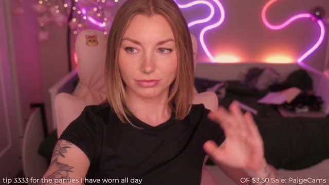Gallery image thumbnail from Paige's myfreecams stream on, 03/24/2025, 05:26 image 6 of 20