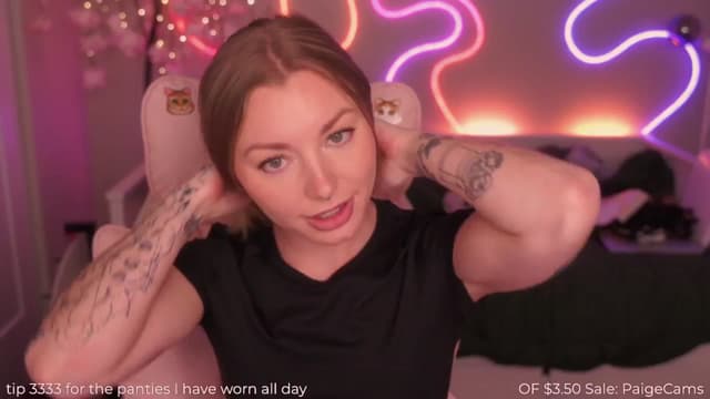 Gallery image thumbnail from Paige's myfreecams stream on, 03/24/2025, 05:26 image 4 of 20