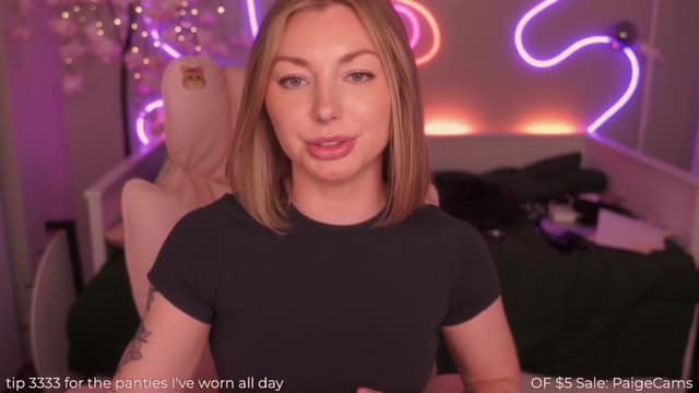 Gallery image thumbnail from Paige's myfreecams stream on, 03/30/2025, 01:06 image 13 of 20