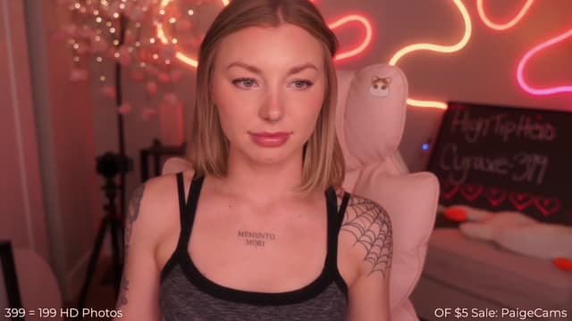 Gallery image thumbnail from Paige's myfreecams stream on, 04/13/2025, 03:54 image 6 of 20